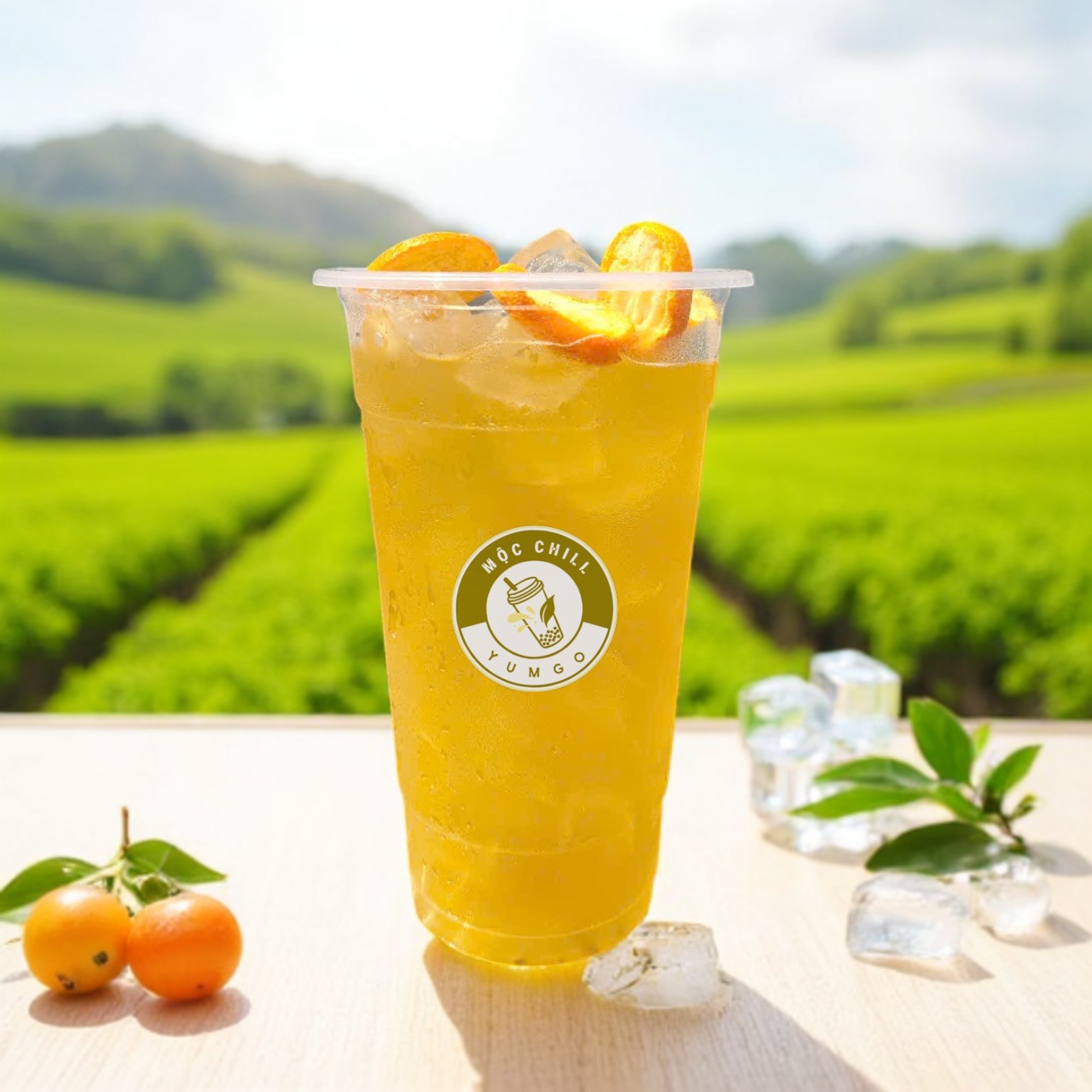 Trà Tắt tươi mix Tắt sấy