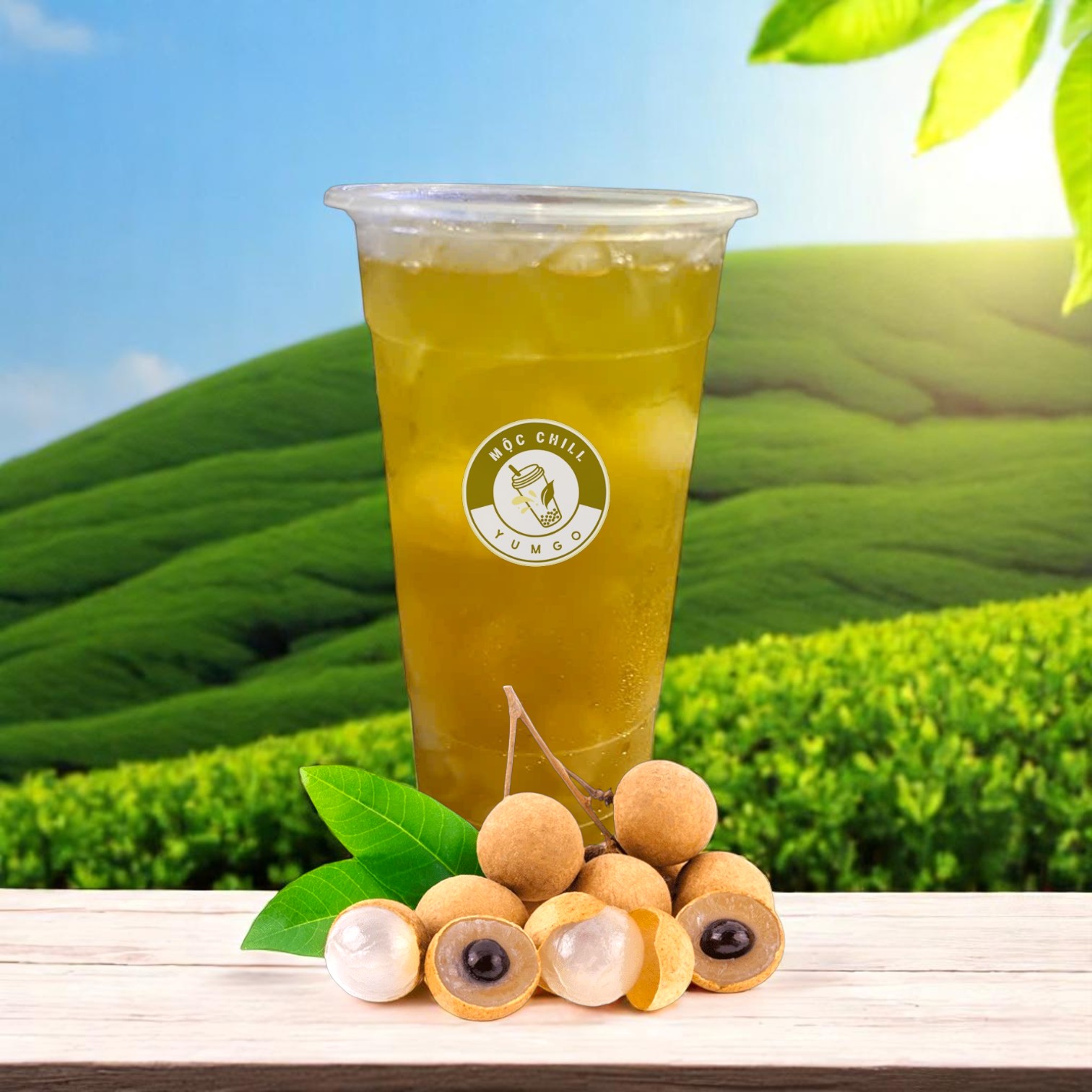 Trà long nhãn tươi