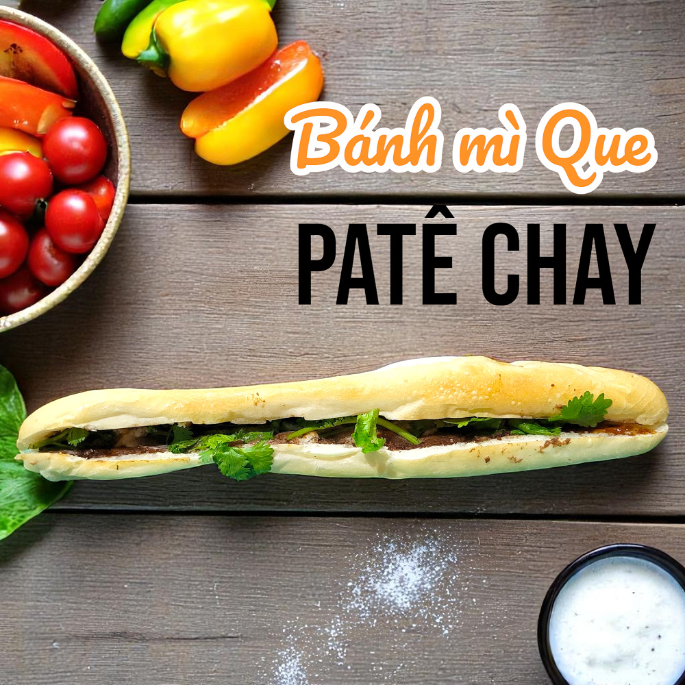 [Ăn chay] Bánh mì Que Pate Chay