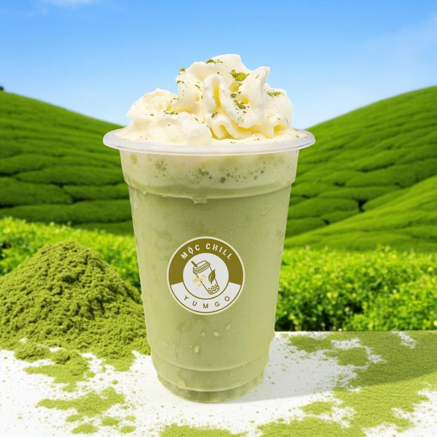 Đá Xay Matcha kem tươi