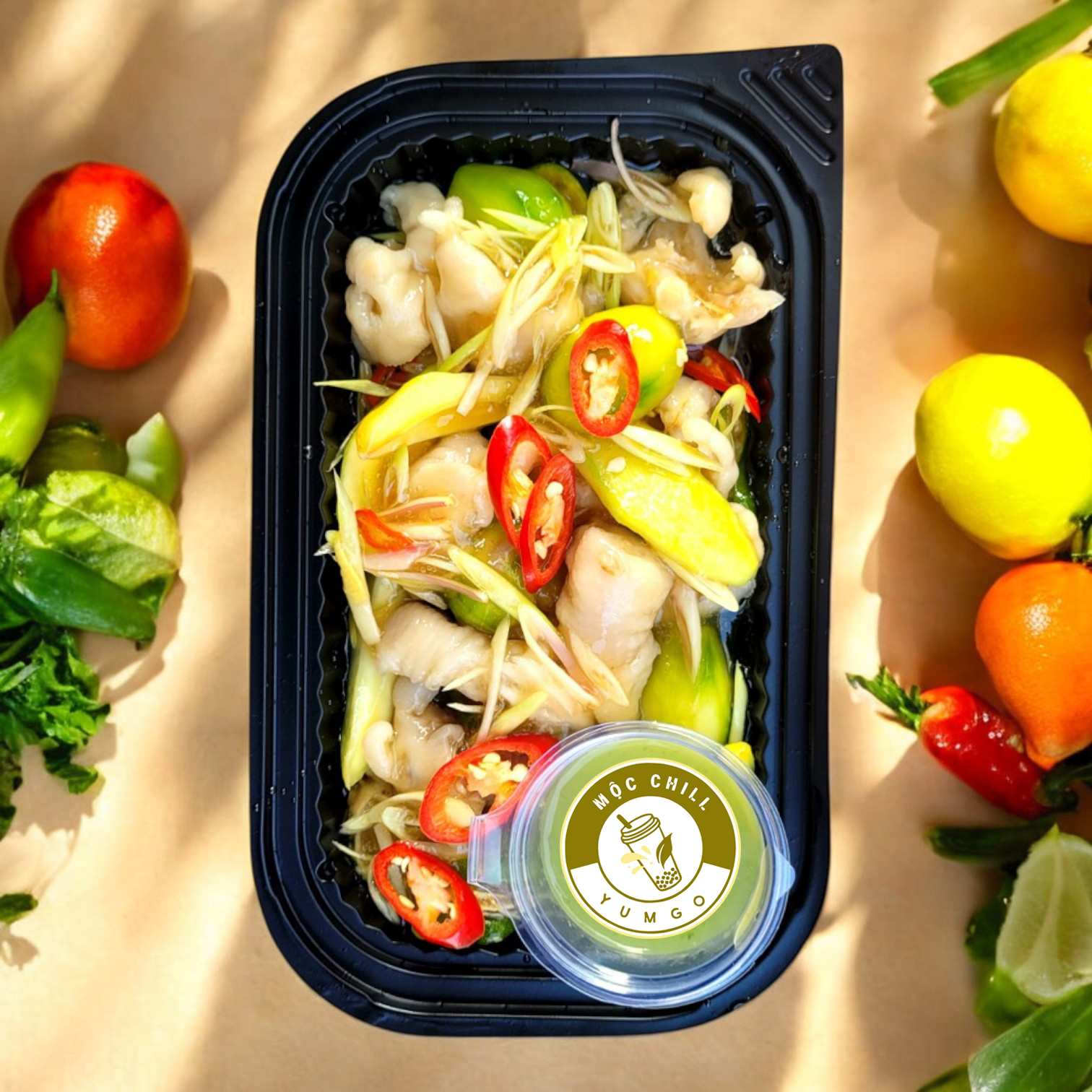 Chân gà ngâm Sả Tắc hộp 400gr