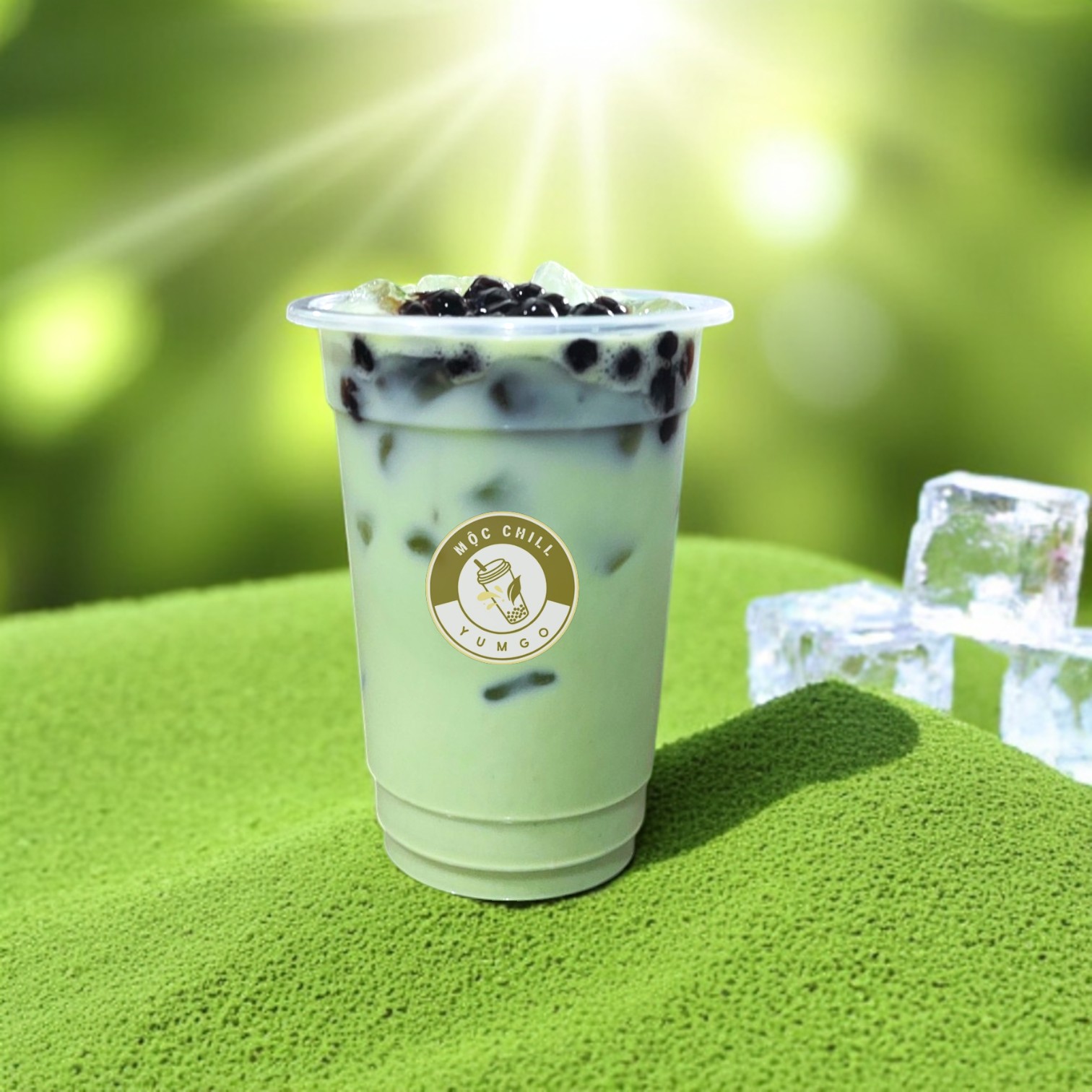 Trà sữa Matcha trân châu