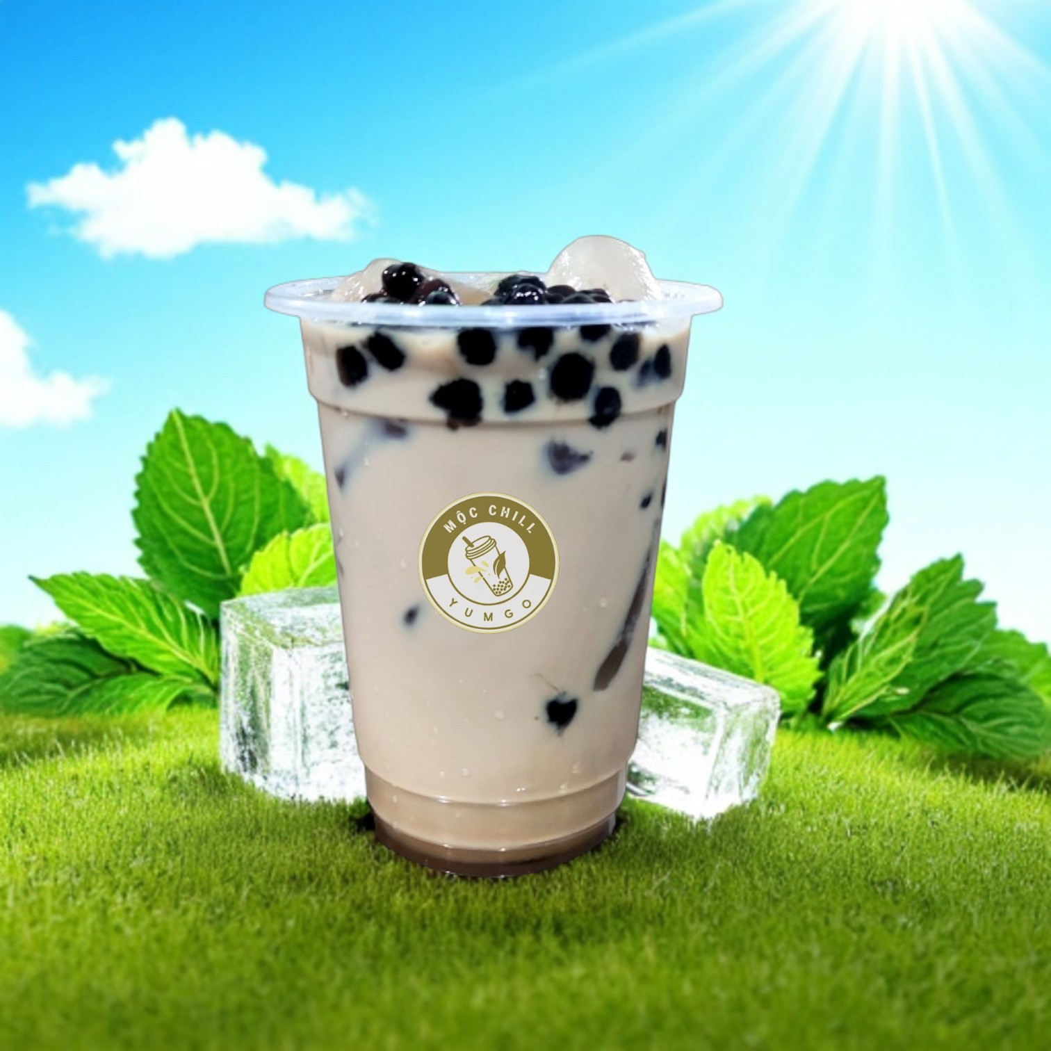 Trà sữa Bạc Hà