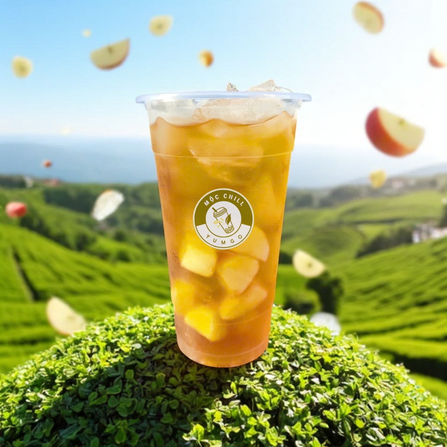 Trà Táo tươi mix Táo sấy